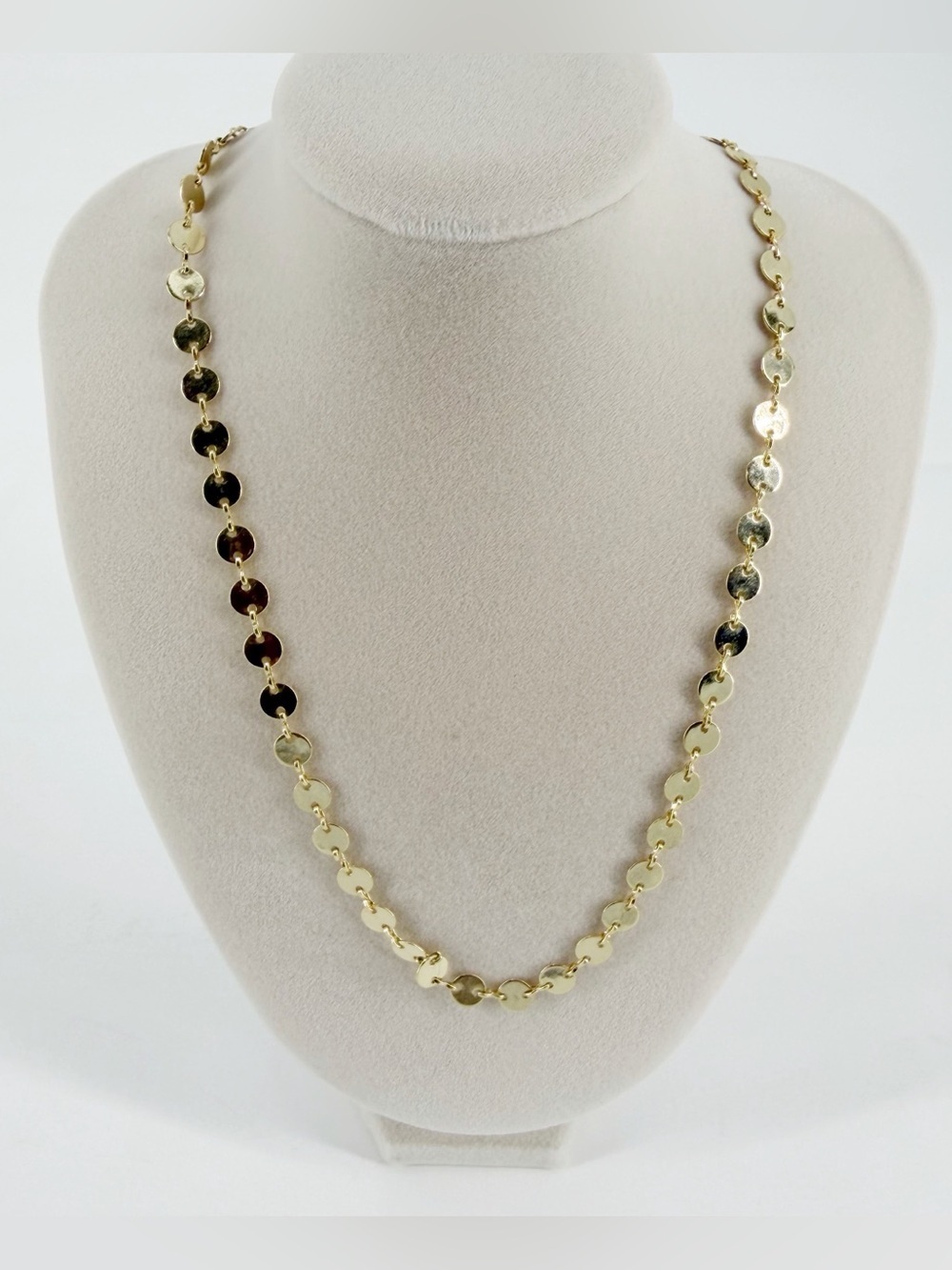 Kendra Scott Gold Plated Mini Disc Necklace